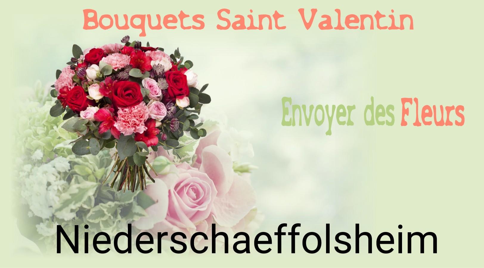 Roses de Saint-Valentin livrées à Niederschaeffolsheim